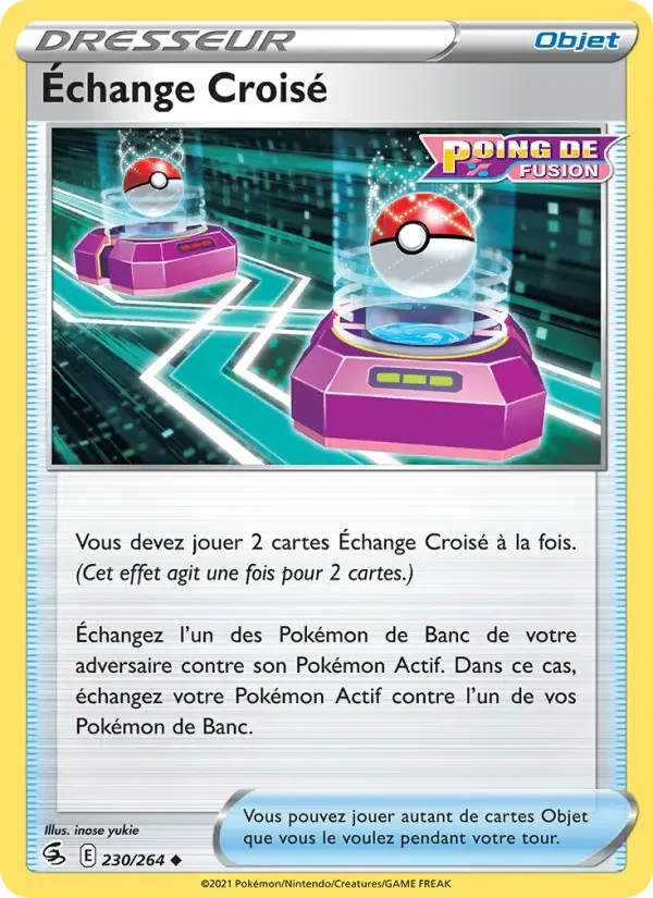 Carte Échange Croisé