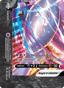 Carte Mewtwo V-UNION