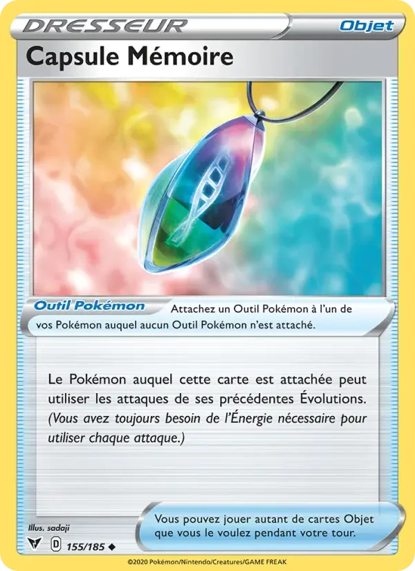 Carte Capsule Mémoire