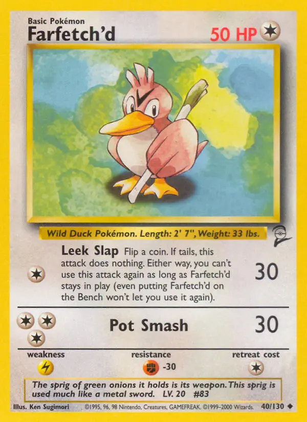 Carte Farfetch'd