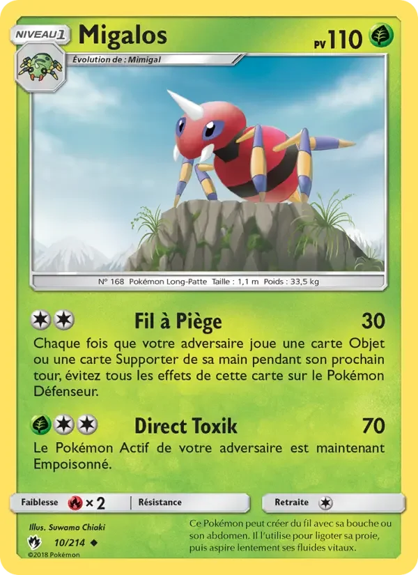 Carte Migalos
