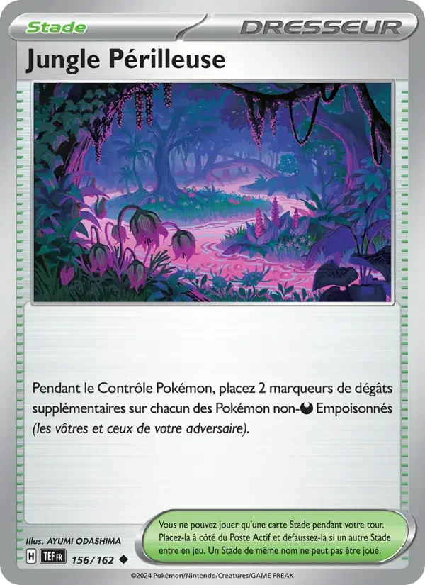 Carte Jungle Périlleuse