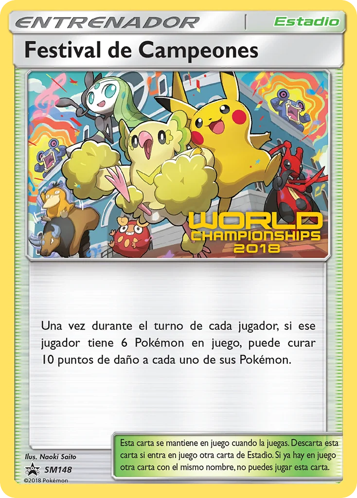 Carte Festival des Champions
