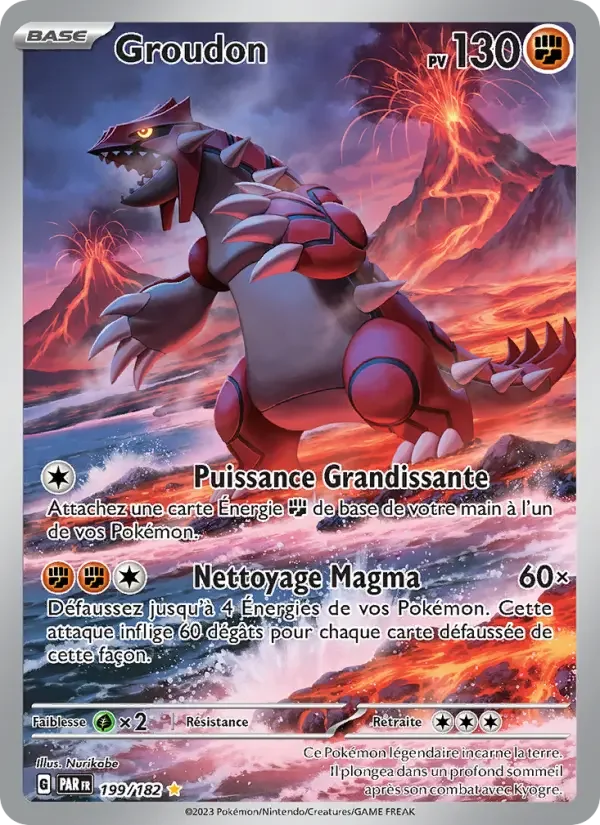 Carte Groudon