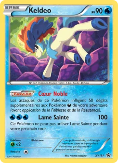 Carte Keldeo