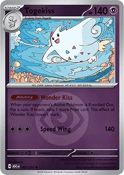 Carte Pokémon Togekiss — Héros Transcendants