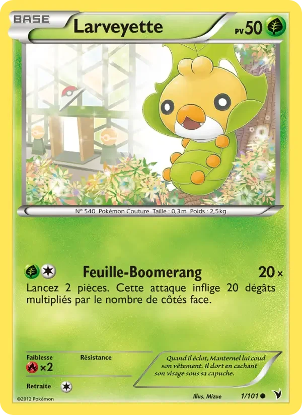 Carte Larveyette