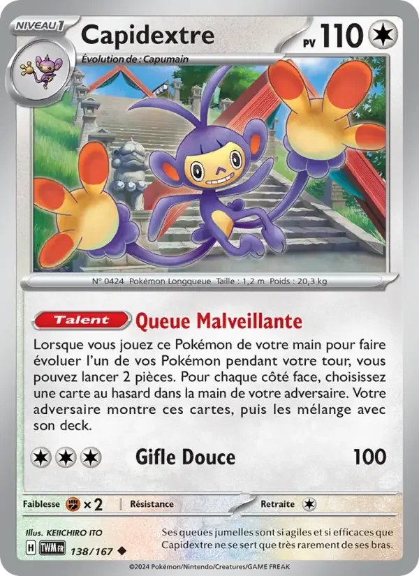 Carte Capidextre