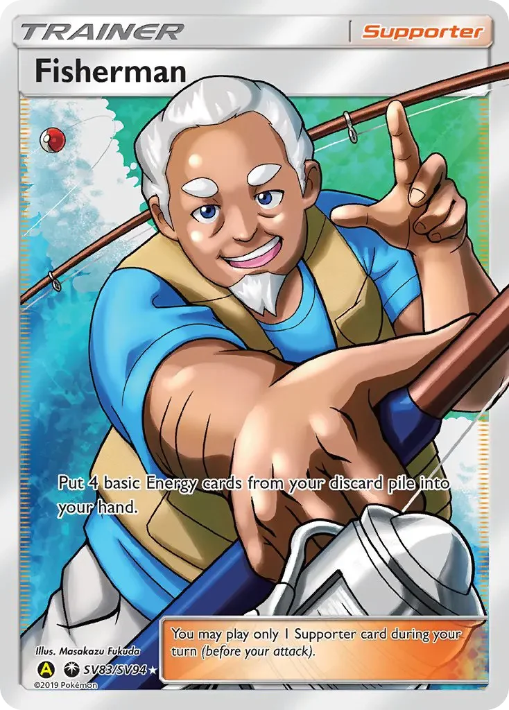 Carte Pokémon Pêcheur — Destinées Occultes