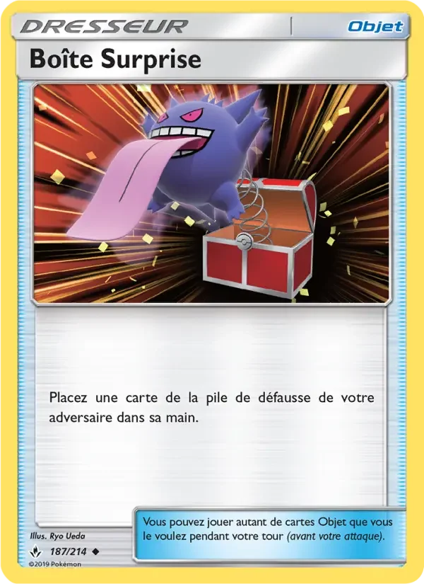 Carte Boîte Surprise