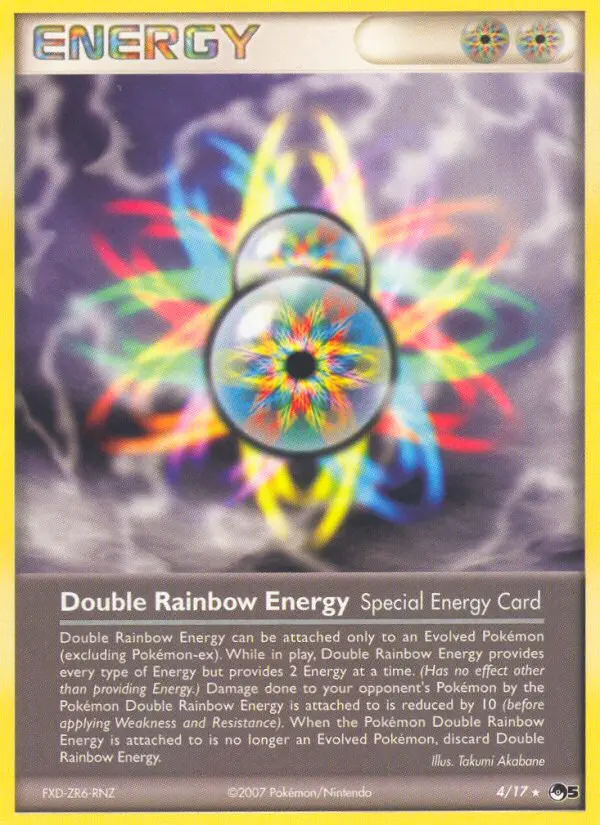 Carte Double Rainbow Energy