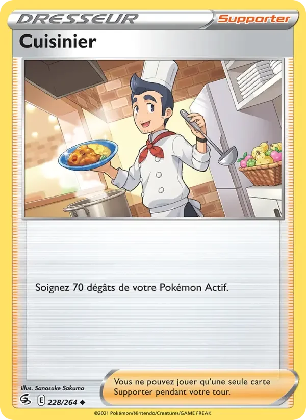Carte Cuisinier