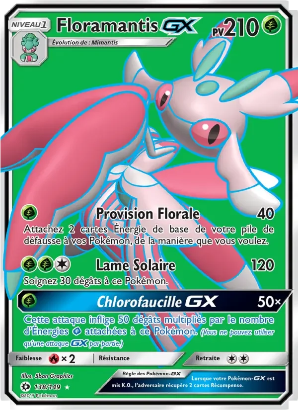 Carte Floramantis GX