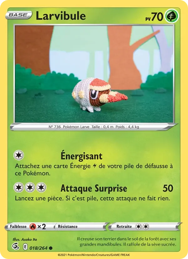 Carte Larvibule