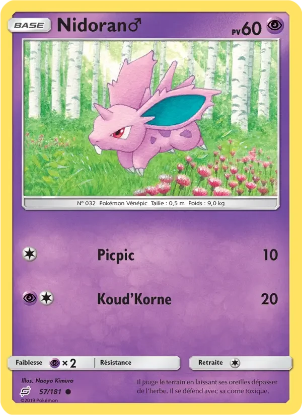 Carte Nidoran♂