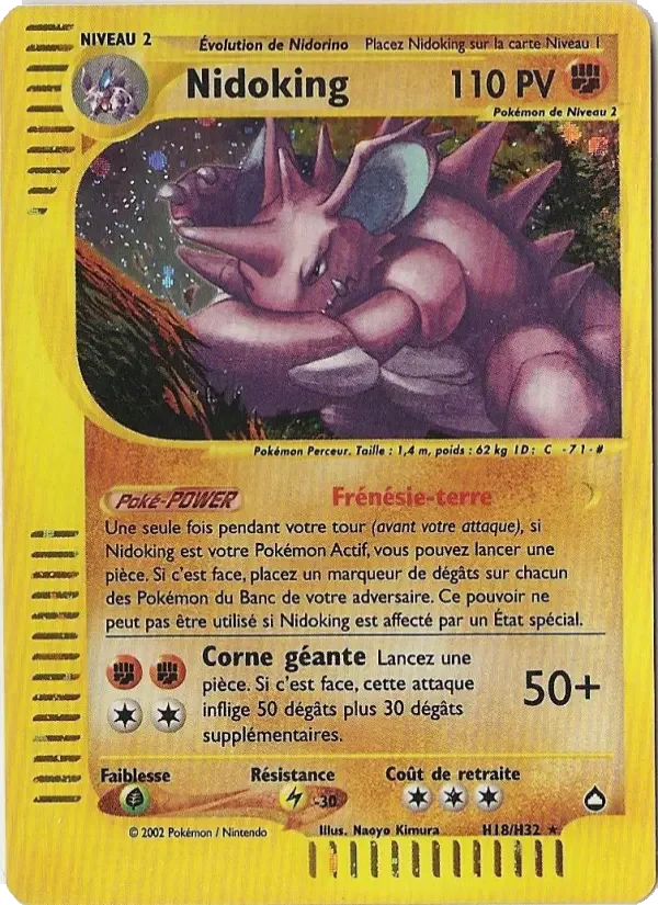 Carte Nidoking