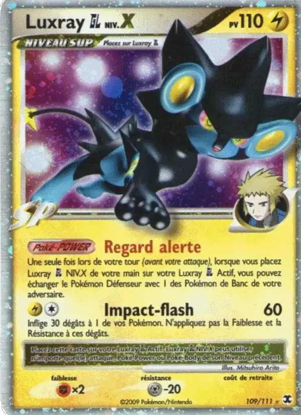 Carte Luxray  Niv. X