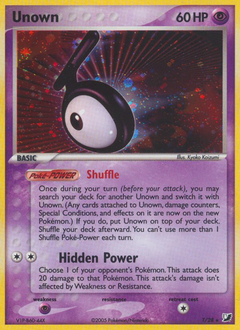 Carte Pokémon Zarbi — Forces Cachées