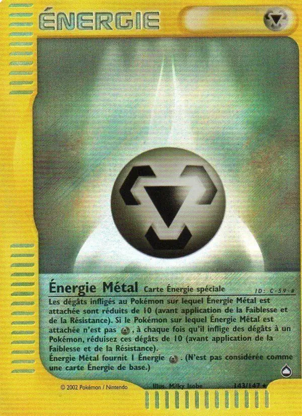 Carte Énergie Métal