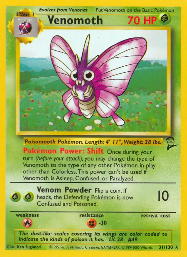 Carte Venomoth