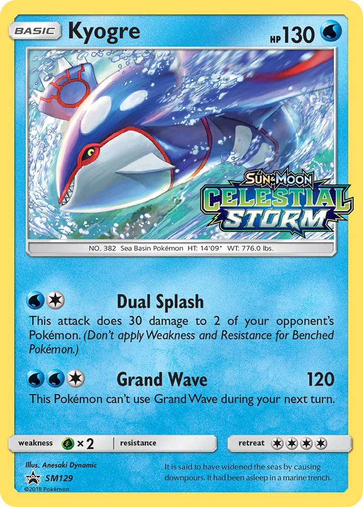 Carte Kyogre