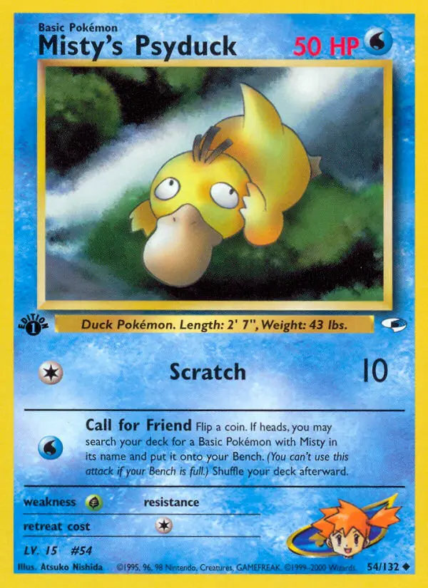 Carte Misty's Psykokwak