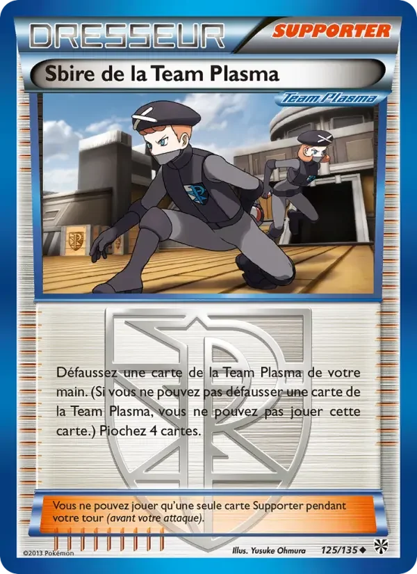 Carte Sbire de la Team Plasma