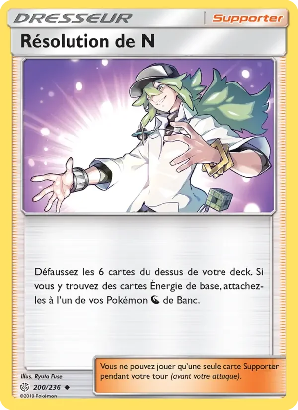 Carte Résolution de N