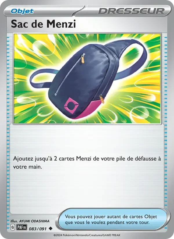 Carte Sac de Menzi