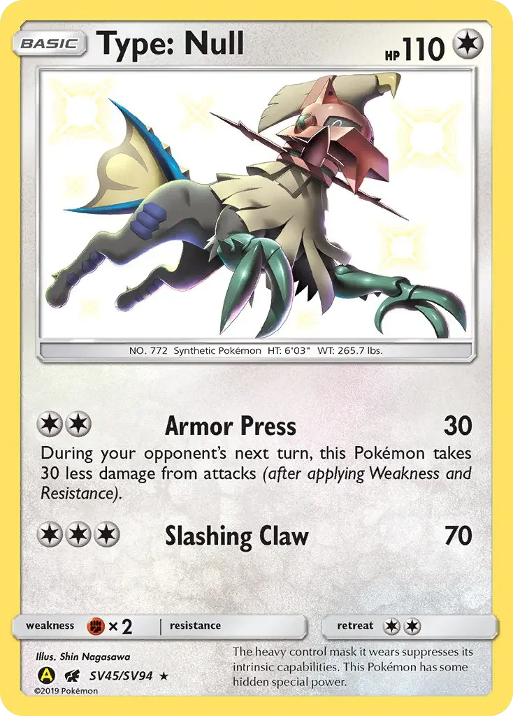 Carte Pokémon Type:0 — Destinées Occultes