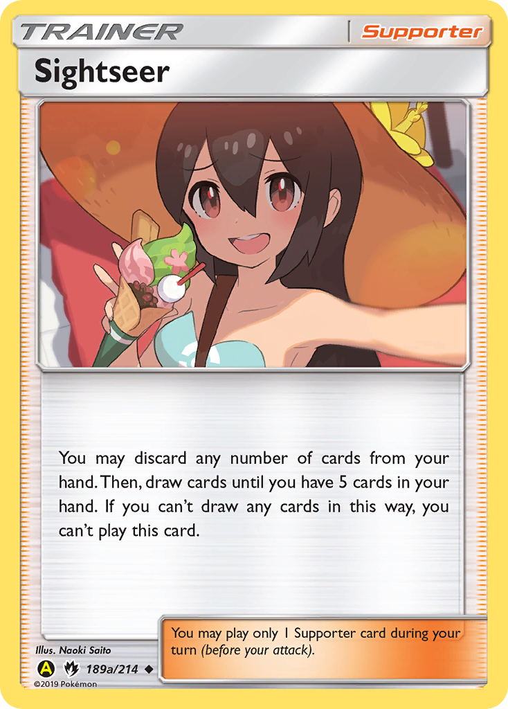 Carte Pokémon Sightseer — Tonnerre Perdu