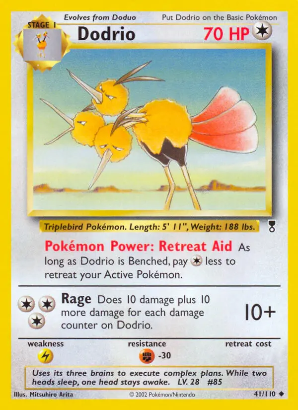 Carte Dodrio