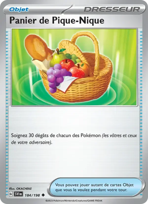 Carte Panier de Pique-Nique