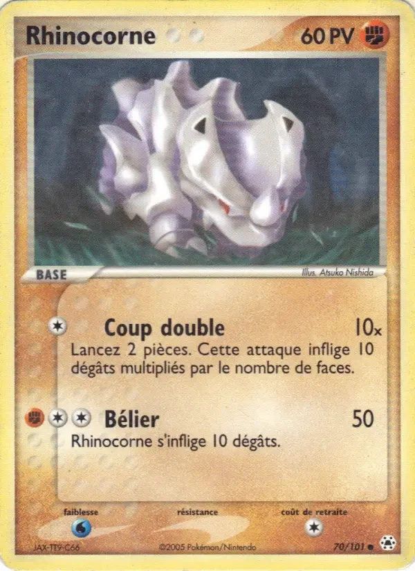 Carte Rhinocorne