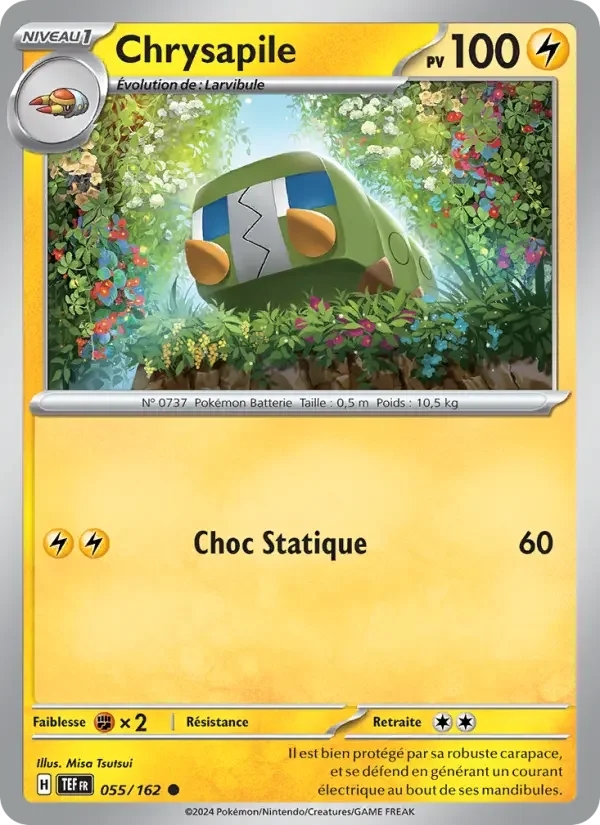 Carte Chrysapile