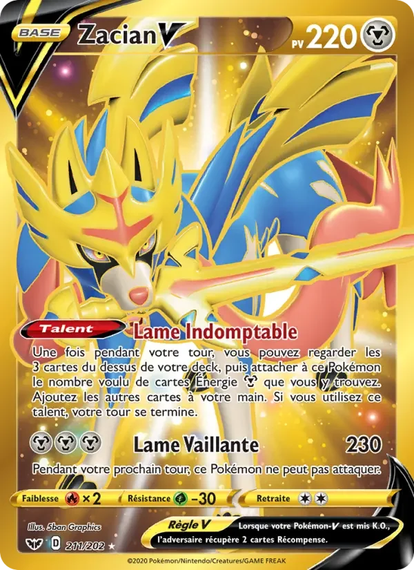 Carte Zacian V
