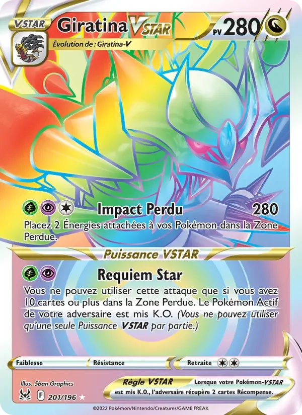 Carte Giratina VSTAR