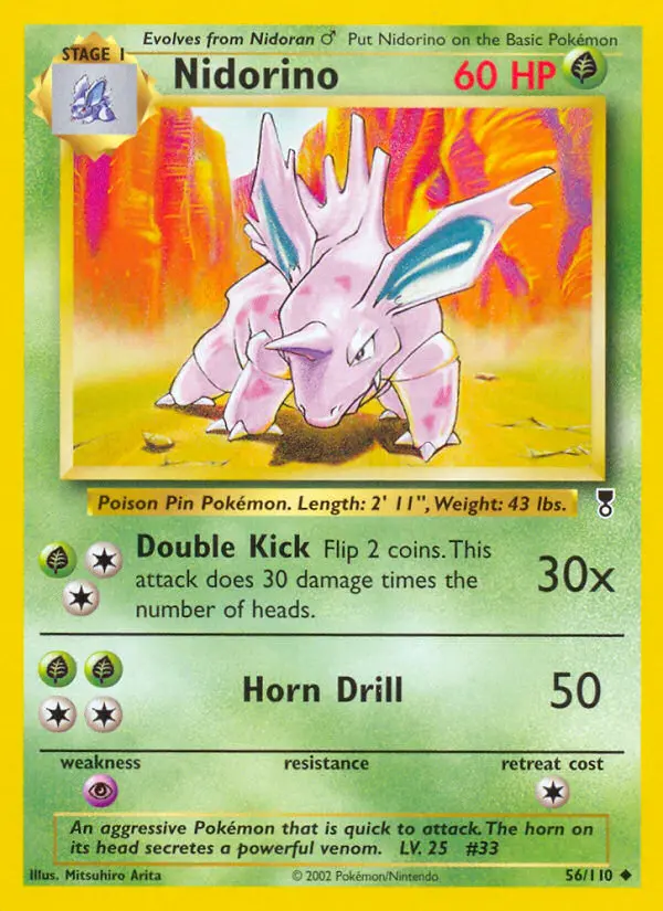 Carte Nidorino