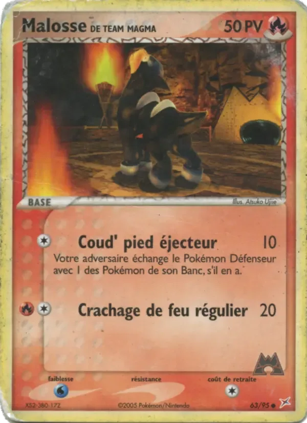 Carte Malosse de Team Magma