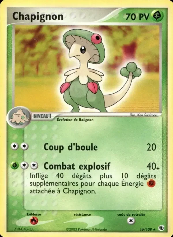 Carte Chapignon