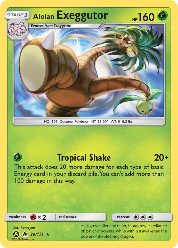 Carte Pokémon Alolan Noadkoko — Lumière Interdite