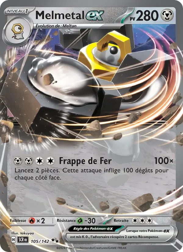 Carte Melmetal-ex