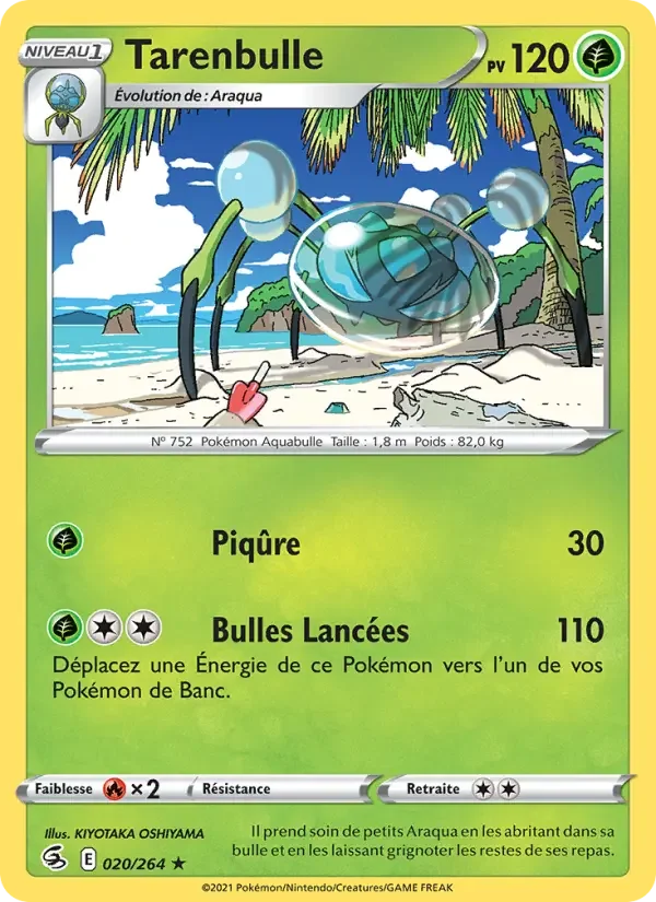 Carte Tarenbulle