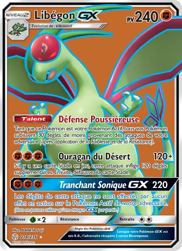 Carte Libégon GX