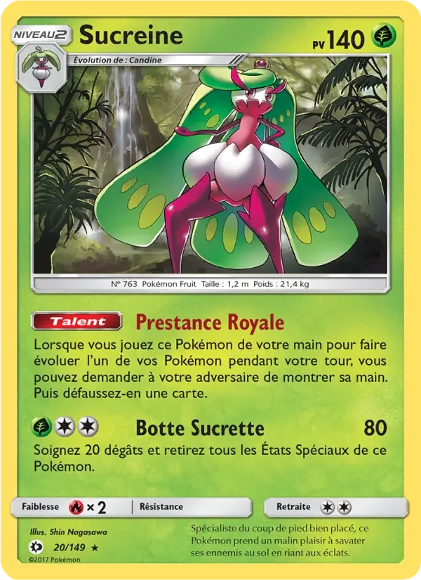 Carte Sucreine