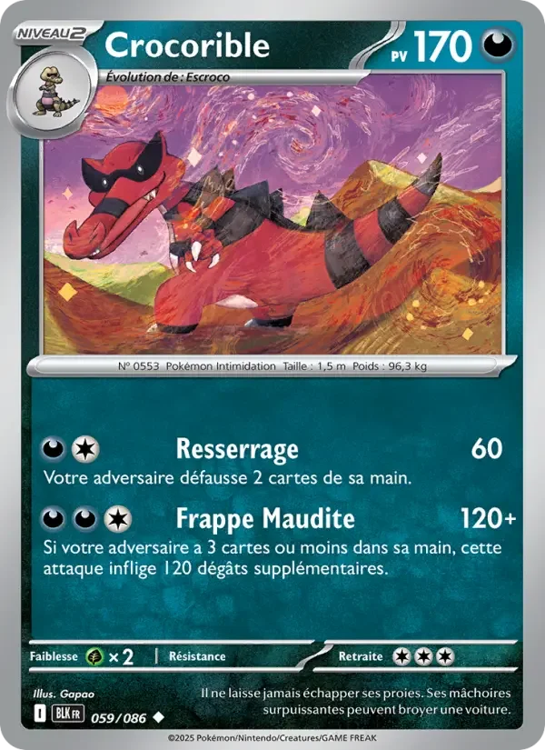 Carte Crocorible