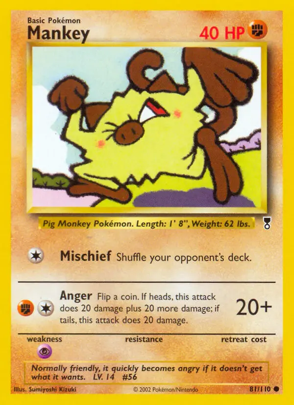 Carte Mankey
