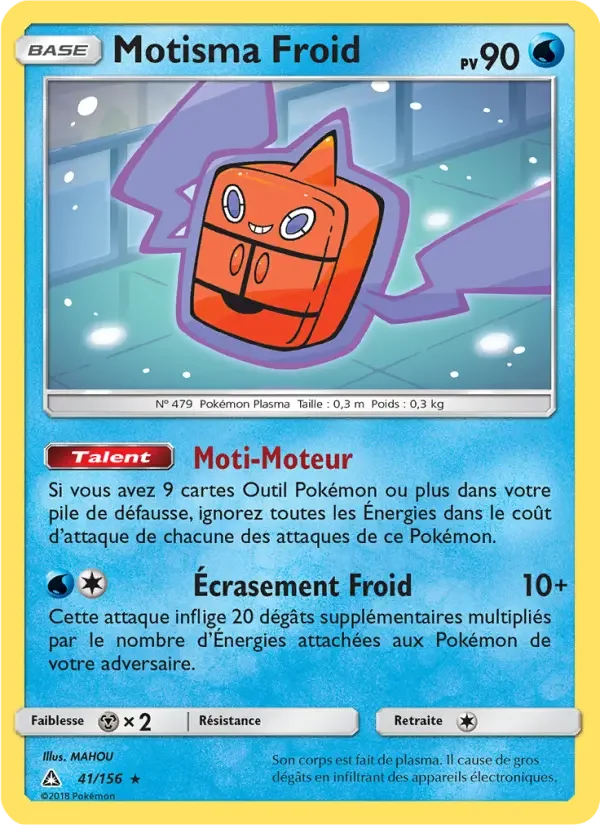 Carte Motisma Froid