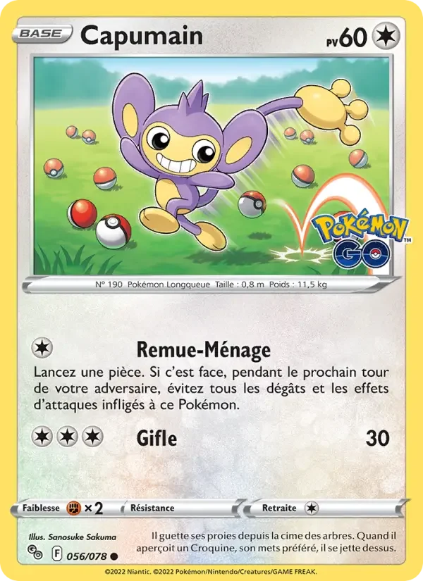 Carte Capumain