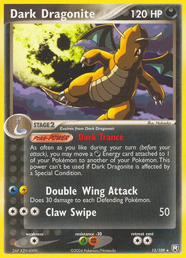 Carte Dark Dragonite